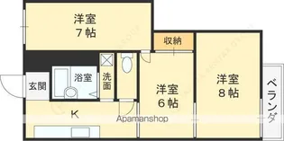 PLAYZ COURT【4階】の間取り