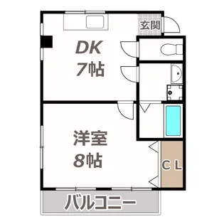 トーヨーマンション【4階】の間取り