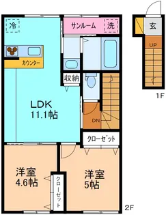 まほろ【2階】の間取り
