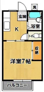 シャンテさくら【2階】の間取り