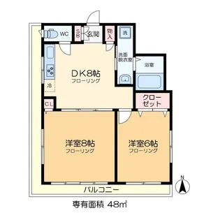 佐藤ビル【5階】の間取り