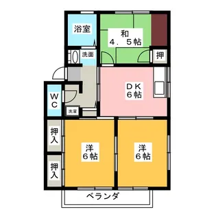 メゾン高尾【2階】の間取り