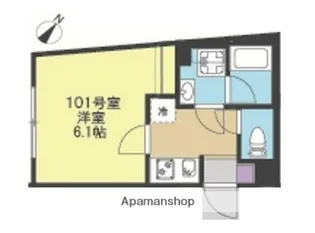 COMFORT YOKOHAMA【1階】の間取り
