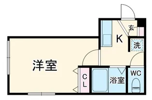 アザレ岡上【2階】の間取り