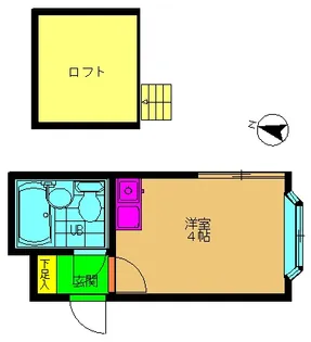 グレイスハイム東十条II【2階】の間取り