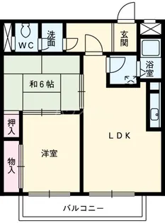 Surplus UEJI【2階】の間取り