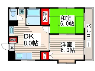 クレストヴィラ【2階】の間取り