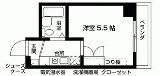 カレッジハイツ津田沼【4階】の間取り