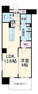 ロイヤルパークスERささしま EAST【7階】の間取り