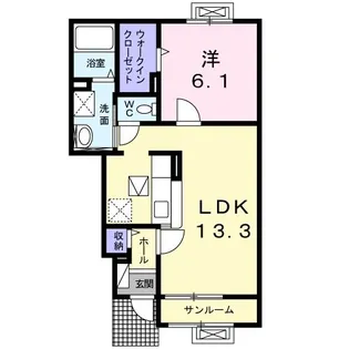 みのり【1階】の間取り