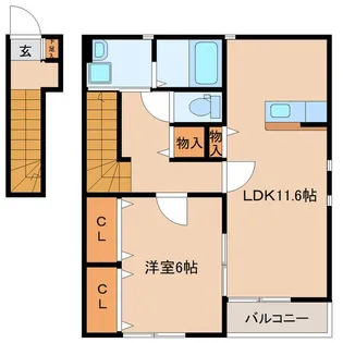 BASEII【2階】の間取り