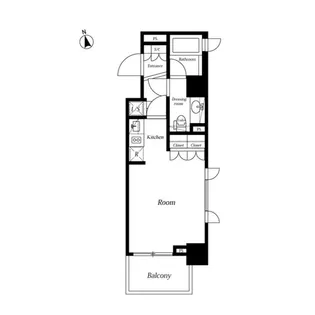 セントラル銀座【6階】の間取り