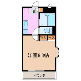 ファースト36【1階】の間取り
