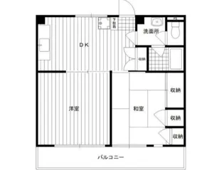 ダイヤハイツ【3階】の間取り