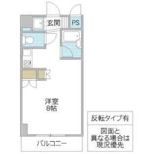 エレガンス佐貫【2階】の間取り
