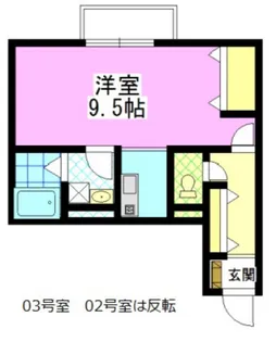 ニダンジュ【1階】の間取り