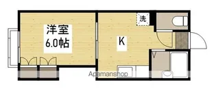 メゾンラフィーネ【1階】の間取り