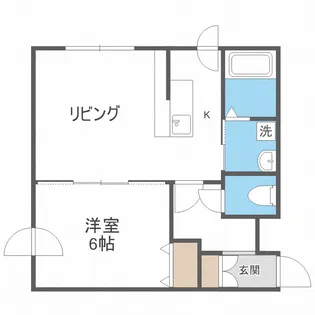 リトルポケット【3階】の間取り