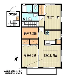 プリマヴェーラ【2階】の間取り