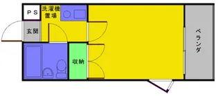 プレステイジA【2階】の間取り