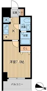 KDXレジデンス立川【6階】の間取り