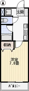 プレジデント敦賀【1階】の間取り