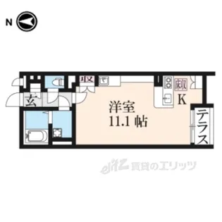 レオネクストメイプルコート【2階】の間取り
