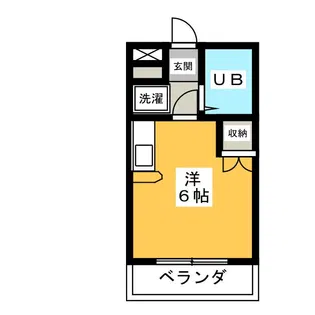 ルミエール馬渕【3階】の間取り