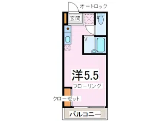 スターハイム君津【3階】の間取り