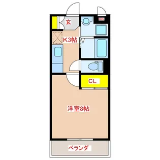 ルナカランテ【2階】の間取り