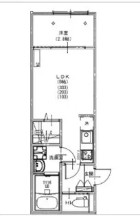KEIAI RESIDENCE北習志野IV【3階】の間取り