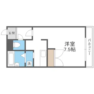ハイム元町【5階】の間取り