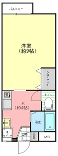 コーポアドニス【2階】の間取り