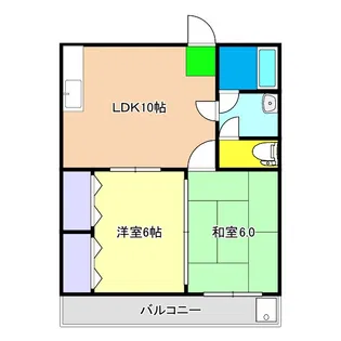 サンフェニックス【3階】の間取り