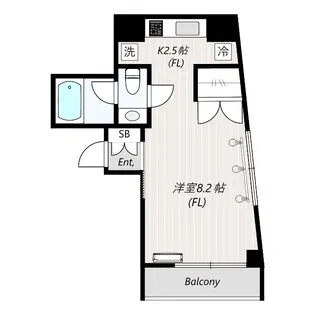 エルカミーノ【3階】の間取り