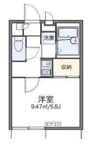 オランジェ【2階】の間取り