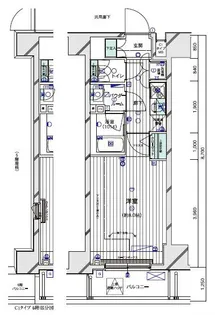 メインステージTOKYO・NORTH HY’s【6階】の間取り