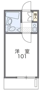 ルーチェ西原【2階】の間取り