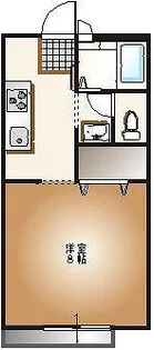 プチメゾン III【1階】の間取り