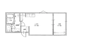 コンフォールモロエ B【2階】の間取り