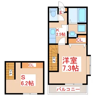 SPIRIT【1階】の間取り