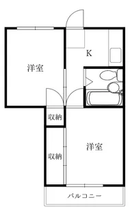 徳島県徳島市南昭和町7【マンション】の間取り