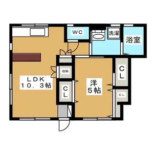 小梅ハウス【1階】の間取り