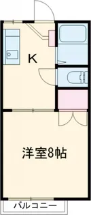 アーバン元今泉【1階】の間取り