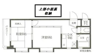 ウエストサイド横浜【4階】の間取り