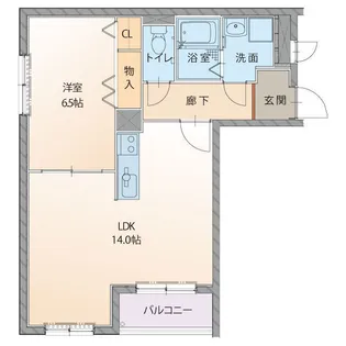 ハートフル サン・フローラ【2階】の間取り
