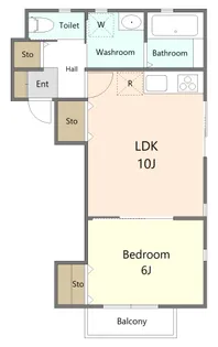 プライマリ【1階】の間取り
