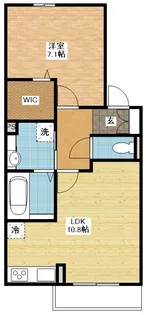 ベル フェリシア【2階】の間取り