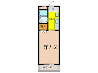 フォルテ宝塚【3階】の間取り