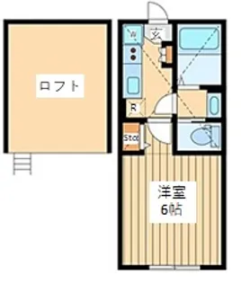 ヴィンティア鶴川【2階】の間取り